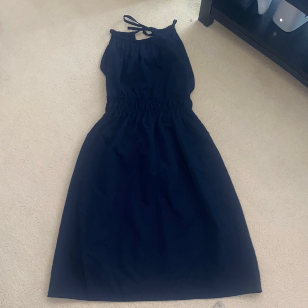 Navy blue dress
